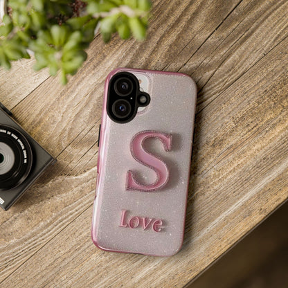 iPhone 16 Tough Case with S Logo Design