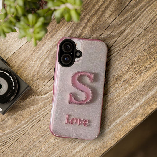 iPhone 16 Tough Case with S Logo Design