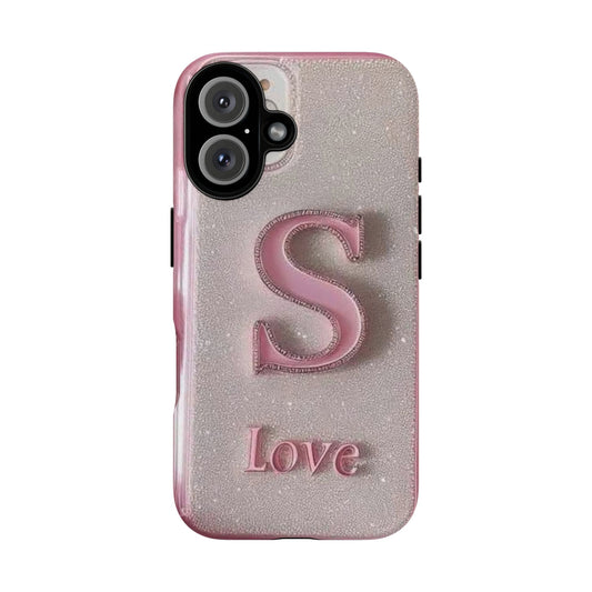 iPhone 16 Tough Case with S Logo Design