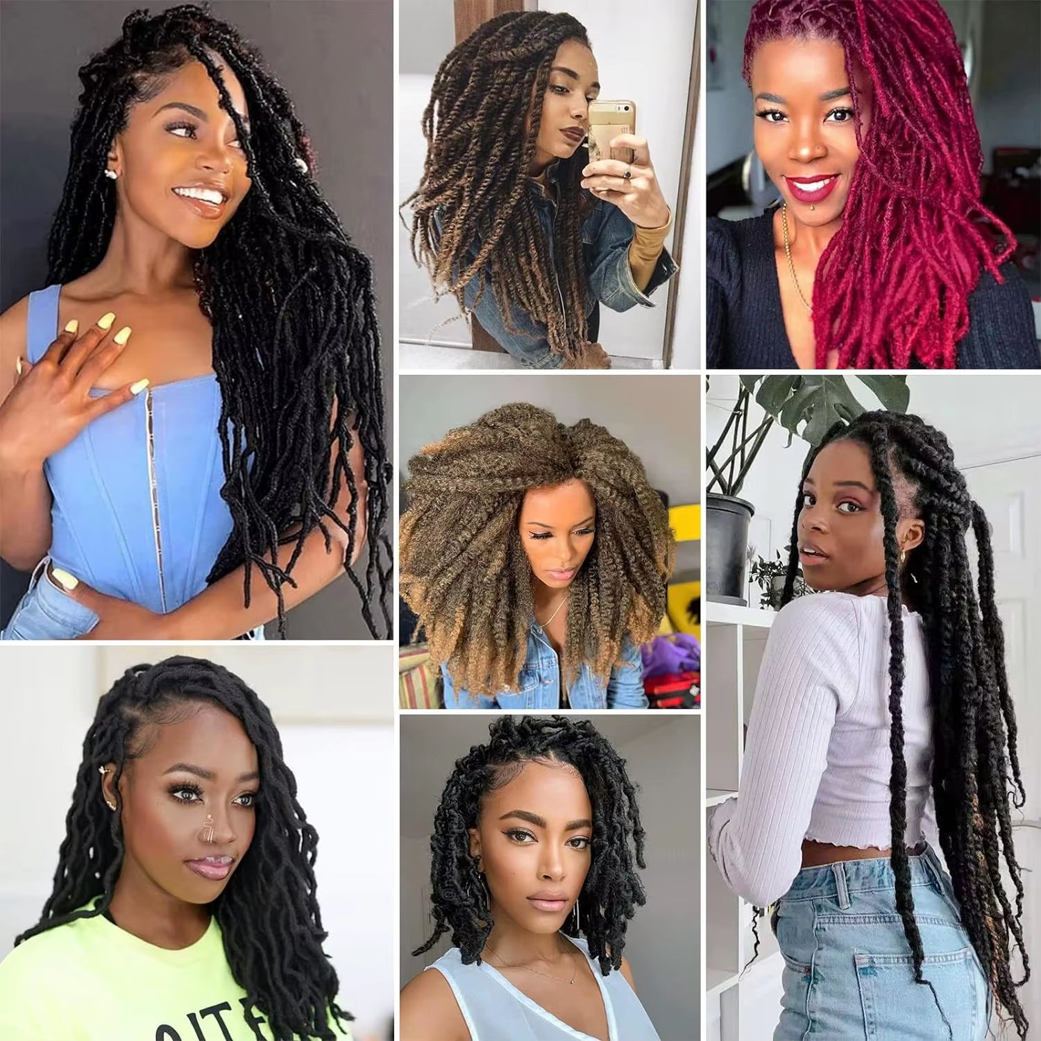 Synthetic Havana Twist Crochet Hair 12 Inch Crochet Braids Senegalese Twist Crochet Braiding Hair